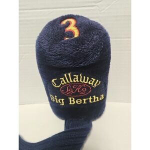 Vintage Callaway Big Bertha S2H2 Fairway 3 Wood Head Golf Club Cover Sock #3